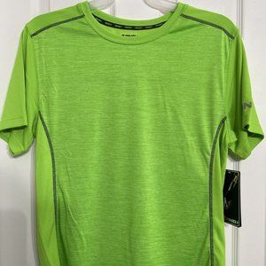 AND1 short sleeve performance top Green Lantern Heather X-Large